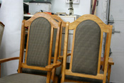 upholstery on kitchen chairs